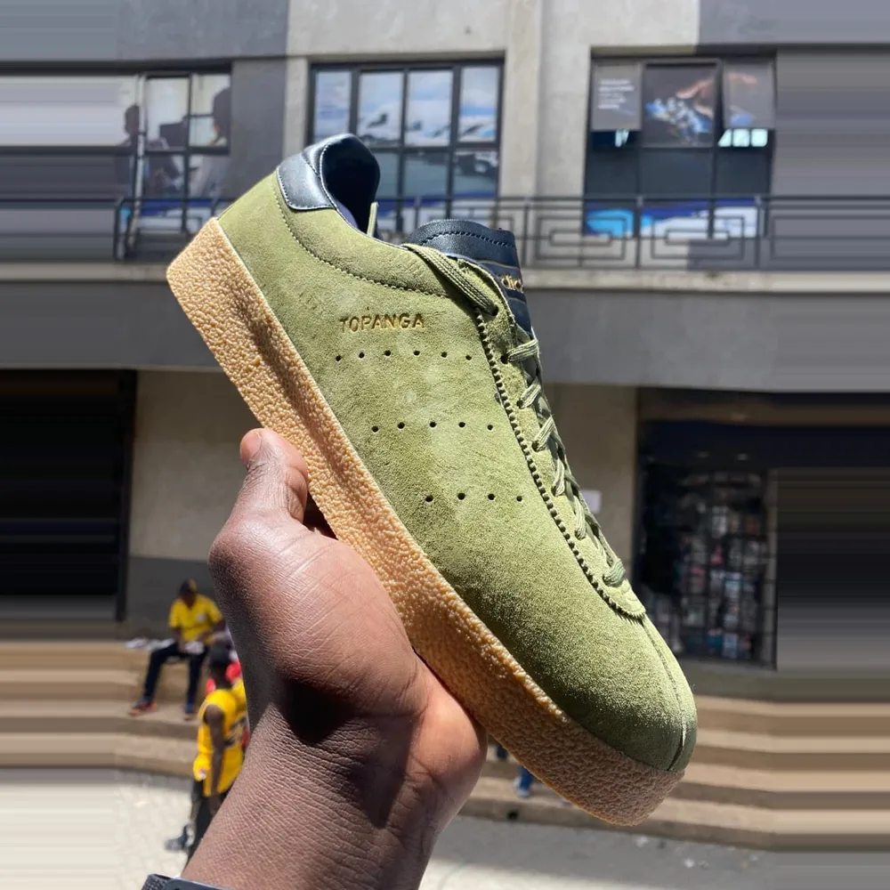 Adidas Adidas Topanga Olive Suede — Olive / Navy / Gum