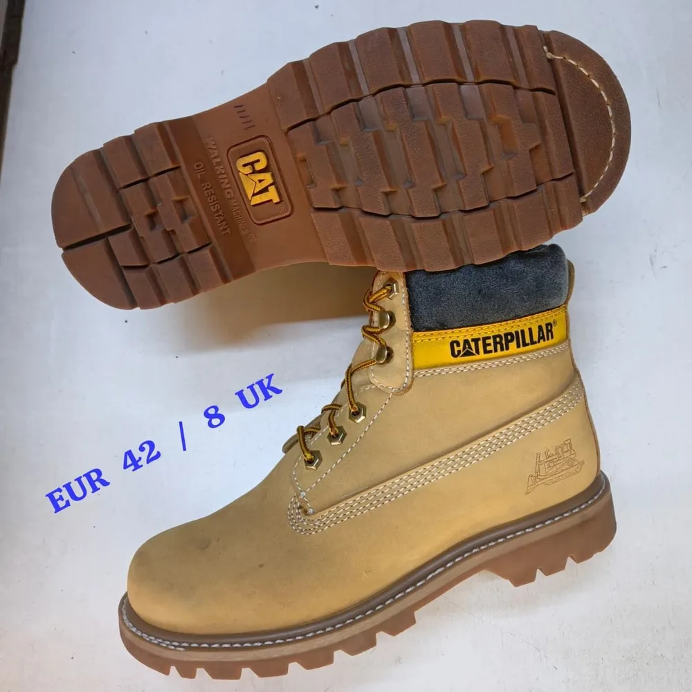 CAT Wheat Leather Boot