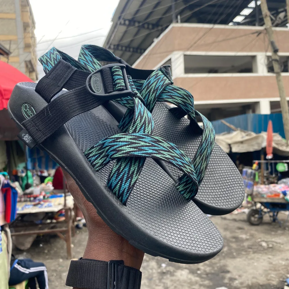 Chaco Chaco Z/1 Teal Pattern — Teal / Navy / Black