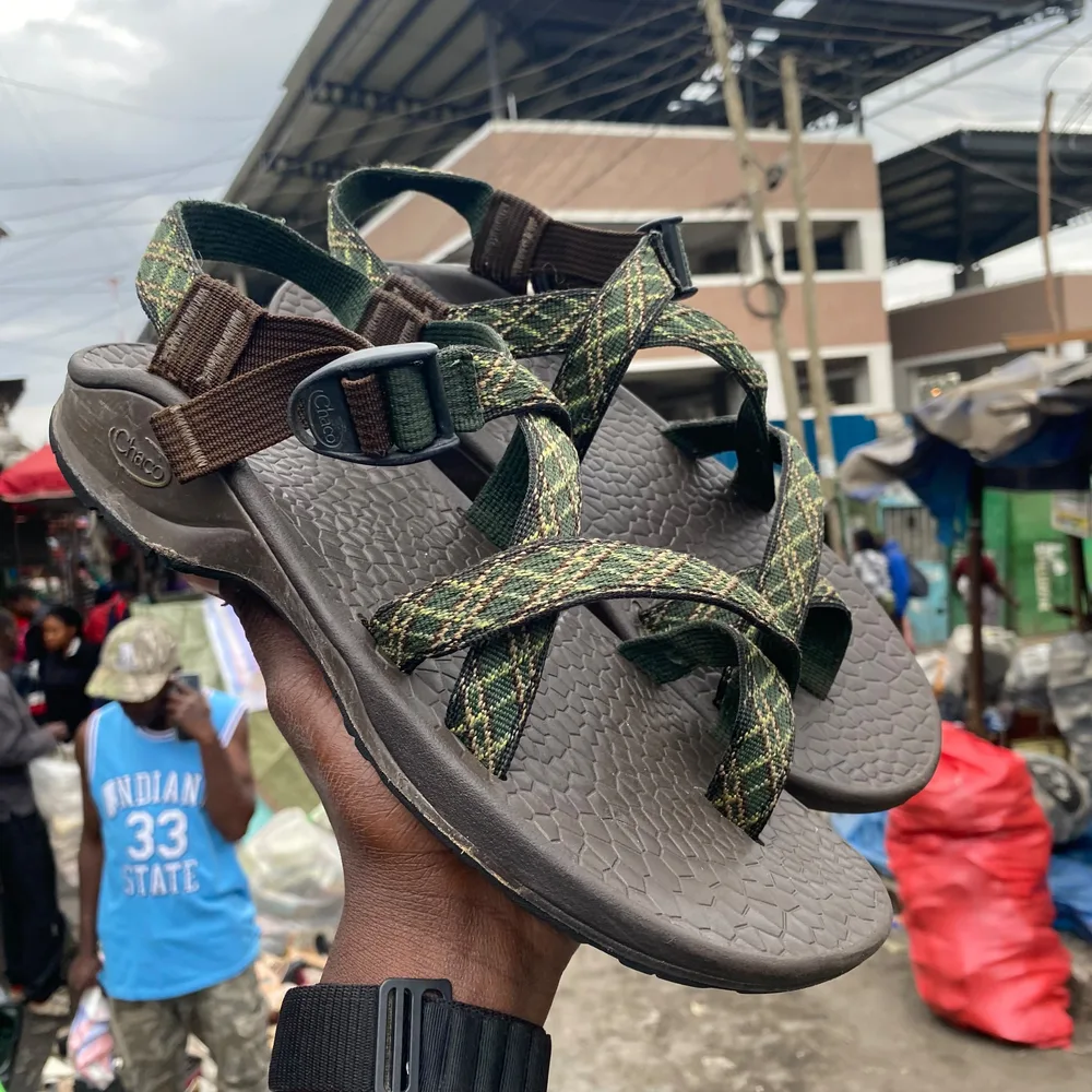 Chaco Chaco Z/2 Olive Plaid — Olive Plaid / Brown