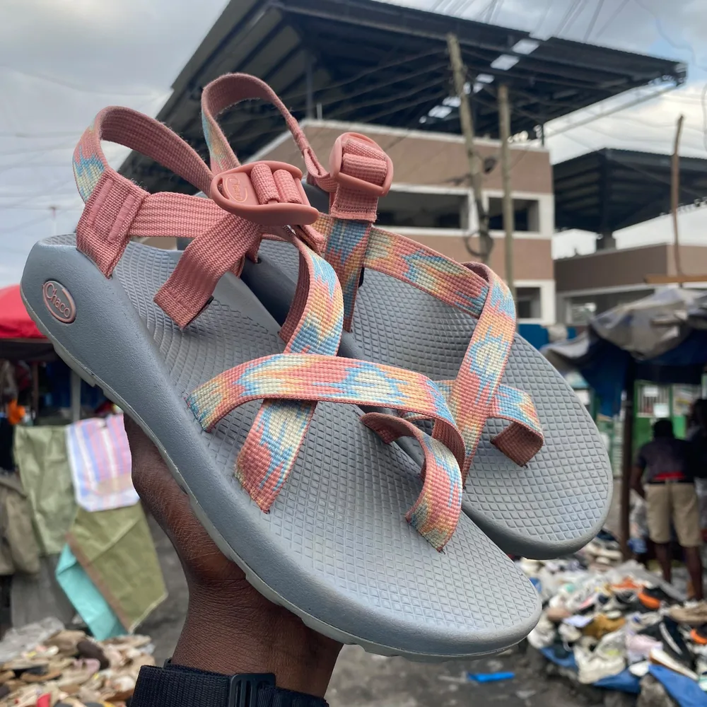 Chaco Chaco Z/2 Peach Pink — Peach / Pink / Grey