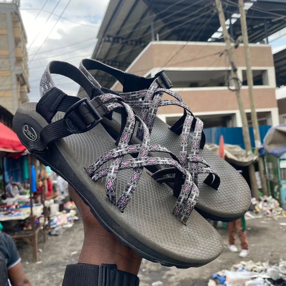 Chaco Chaco ZX/2 Purple Grey — Purple / Grey Pattern / Black