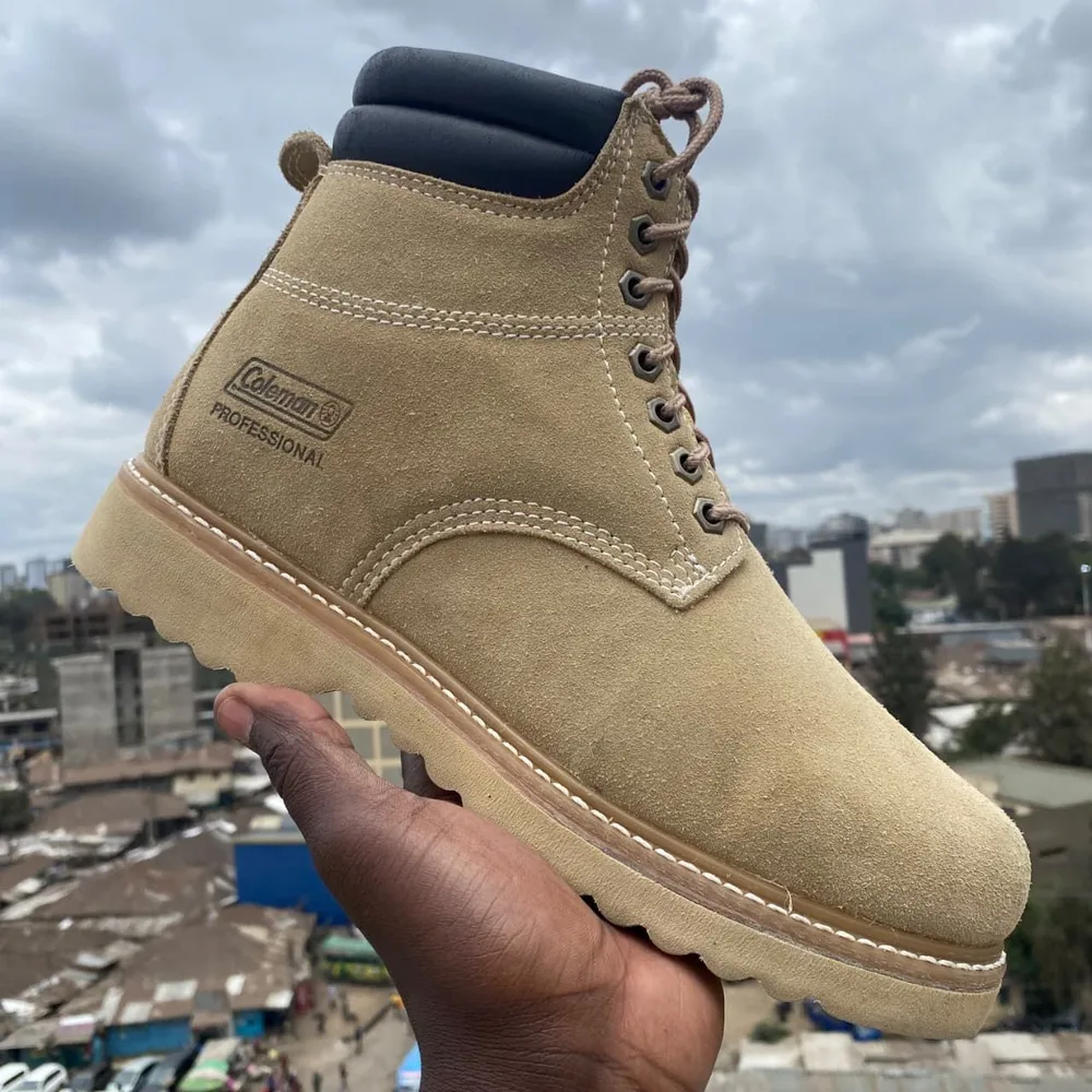 Coleman Coleman Professional Tan Suede Boot — Tan