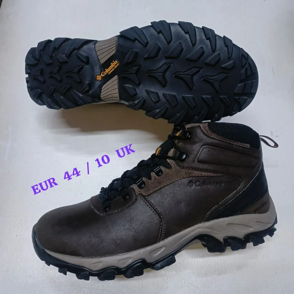 Columbia Columbia Brown Leather Hiking Boot — Brown / Grey