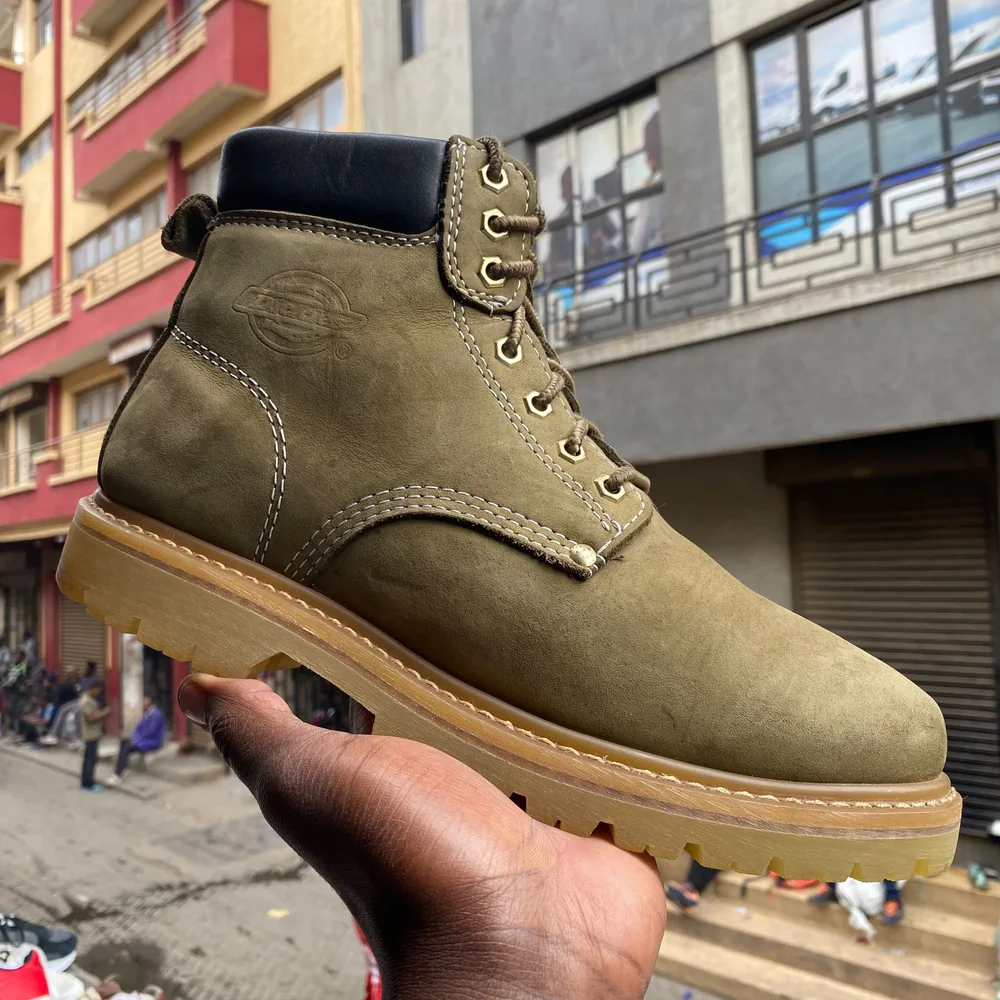 Dickies Dickies Olive Nubuck Work Boot — Olive / Gum