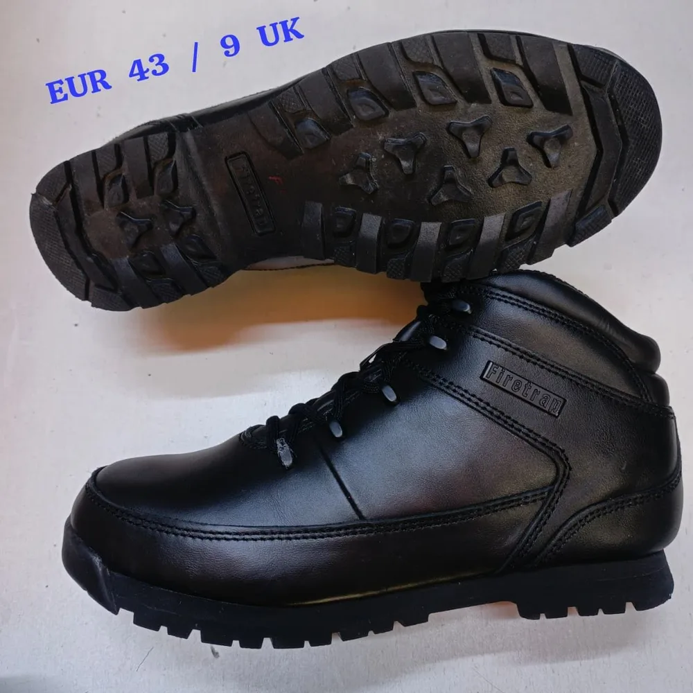 Firetrap Firetrap Black Leather Boot — Black