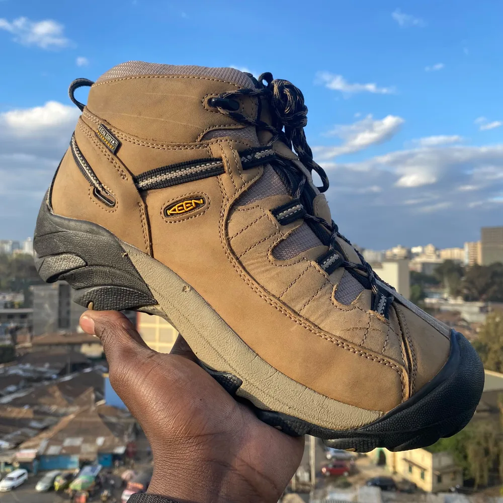KEEN KEEN Targhee Mid Tan — Tan / Black