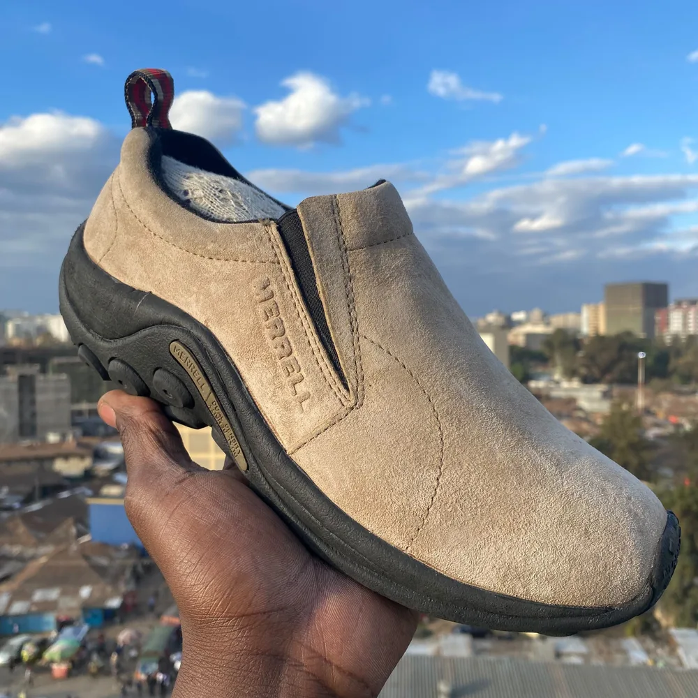 Merrell Merrell Jungle Moc Taupe — Taupe / Black
