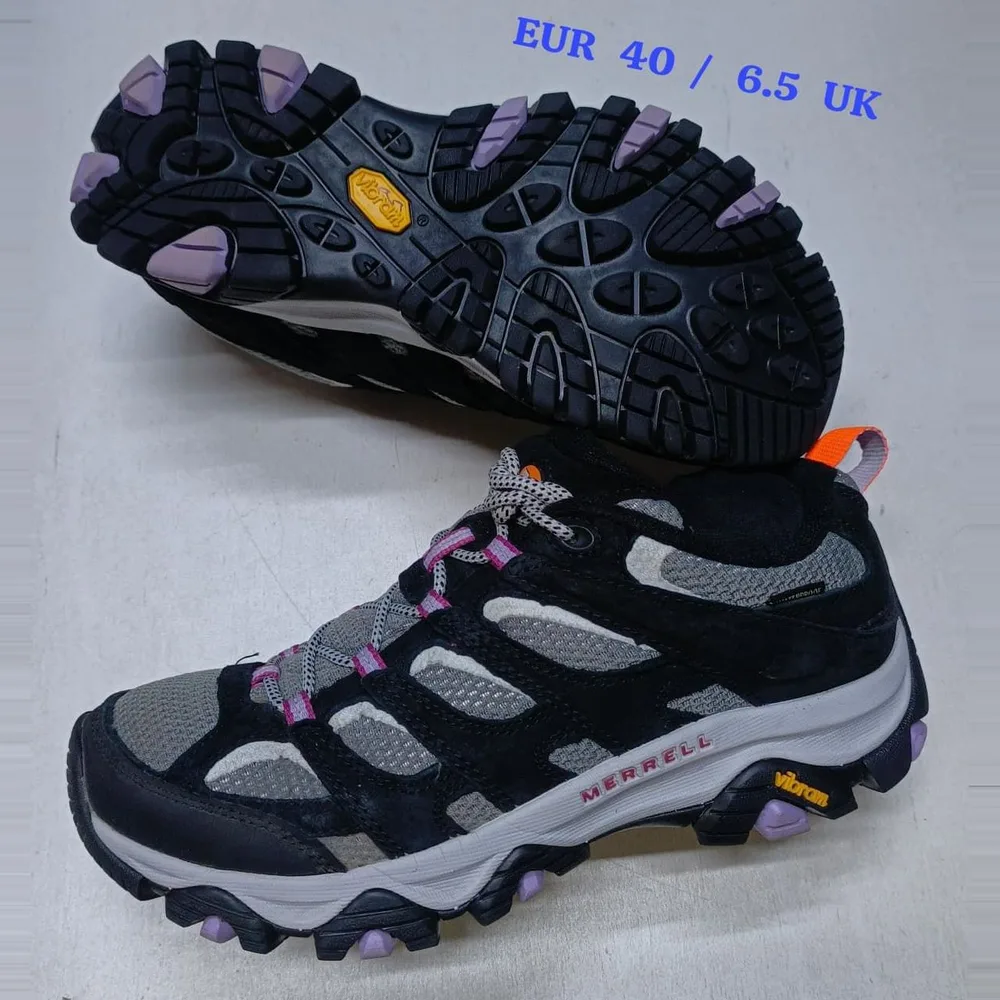 Merrell Merrell Moab 3 Black Lilac — Black / Grey / Lilac