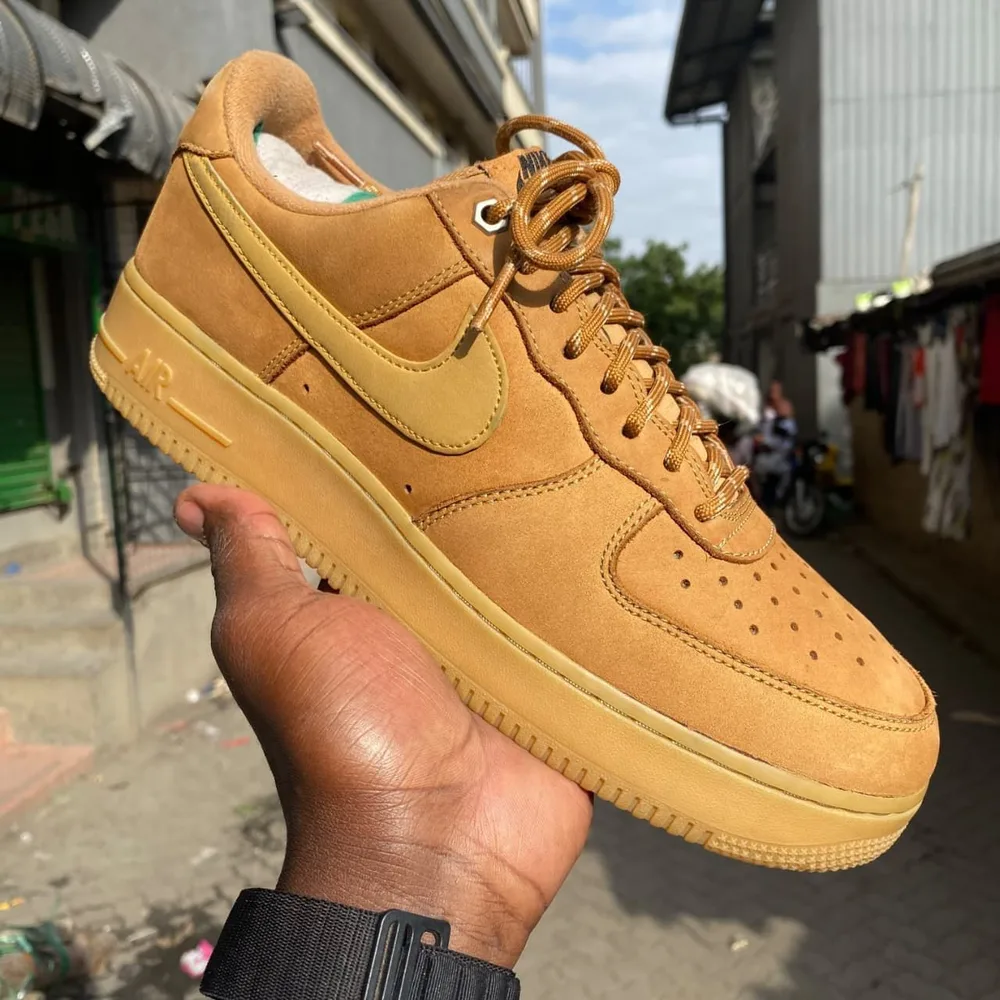 Nike Nike Air Force 1 Wheat — Wheat / Gum
