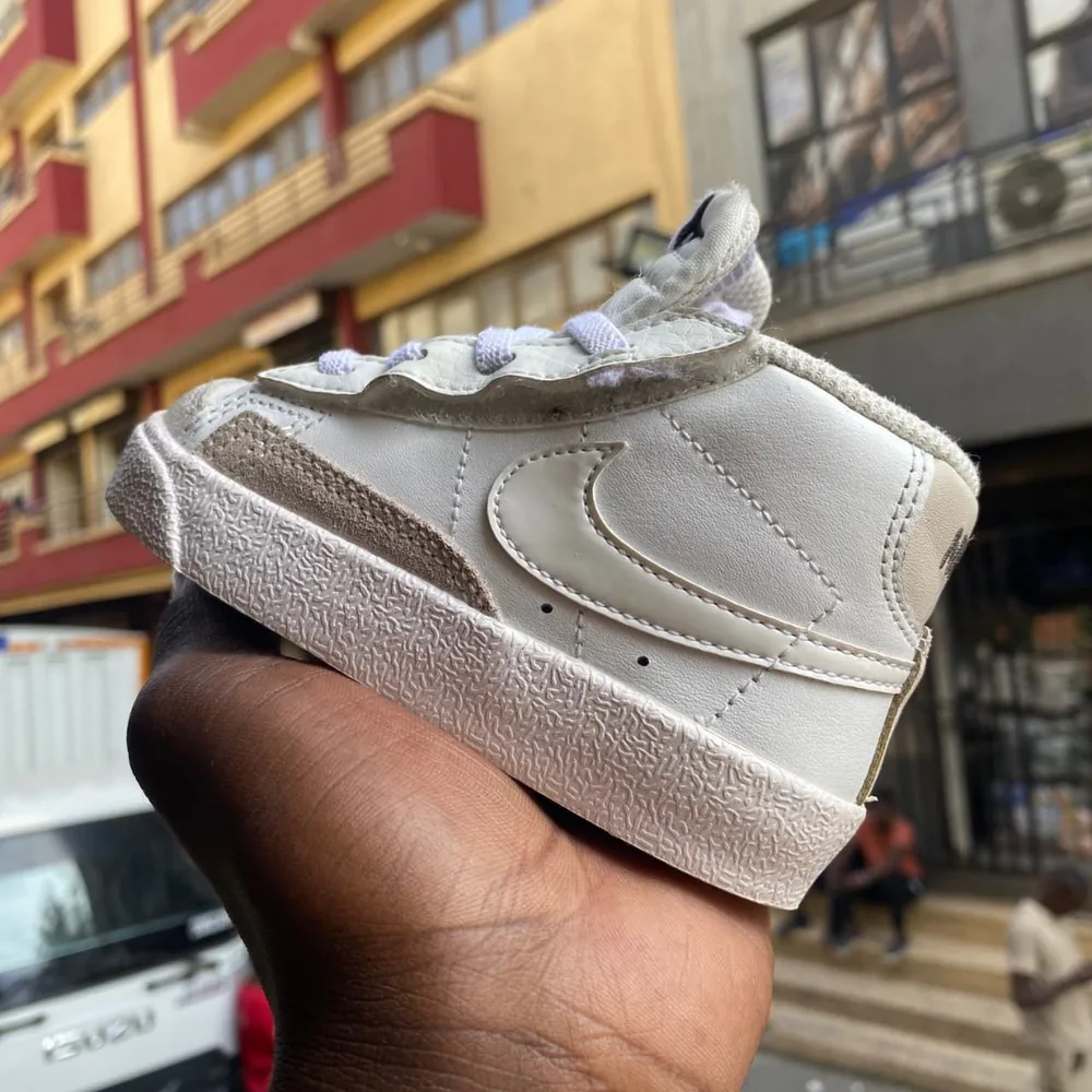 Nike Nike Blazer Mid Kids White — White