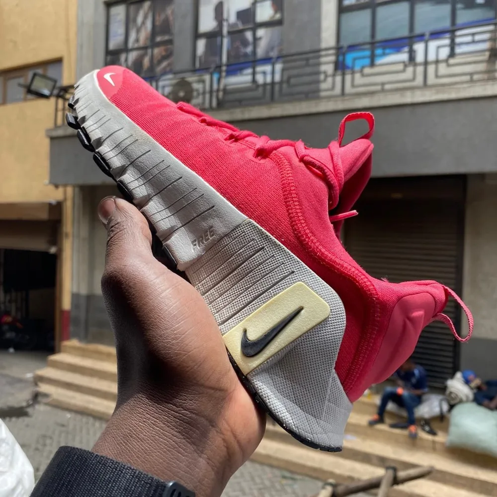Nike Nike Red Mesh Training Shoe — University Red / Grey