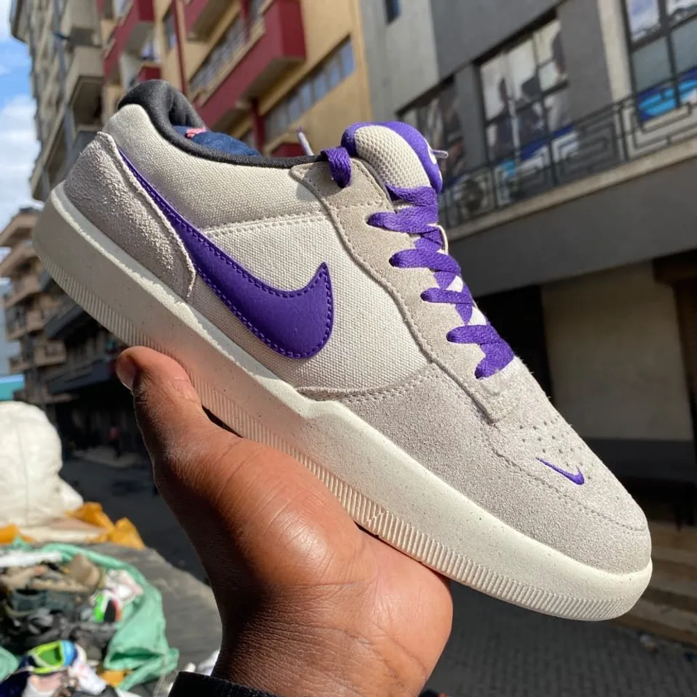 Nike Nike SB Force 58 Cream Purple — Cream / Court Purple / Gum