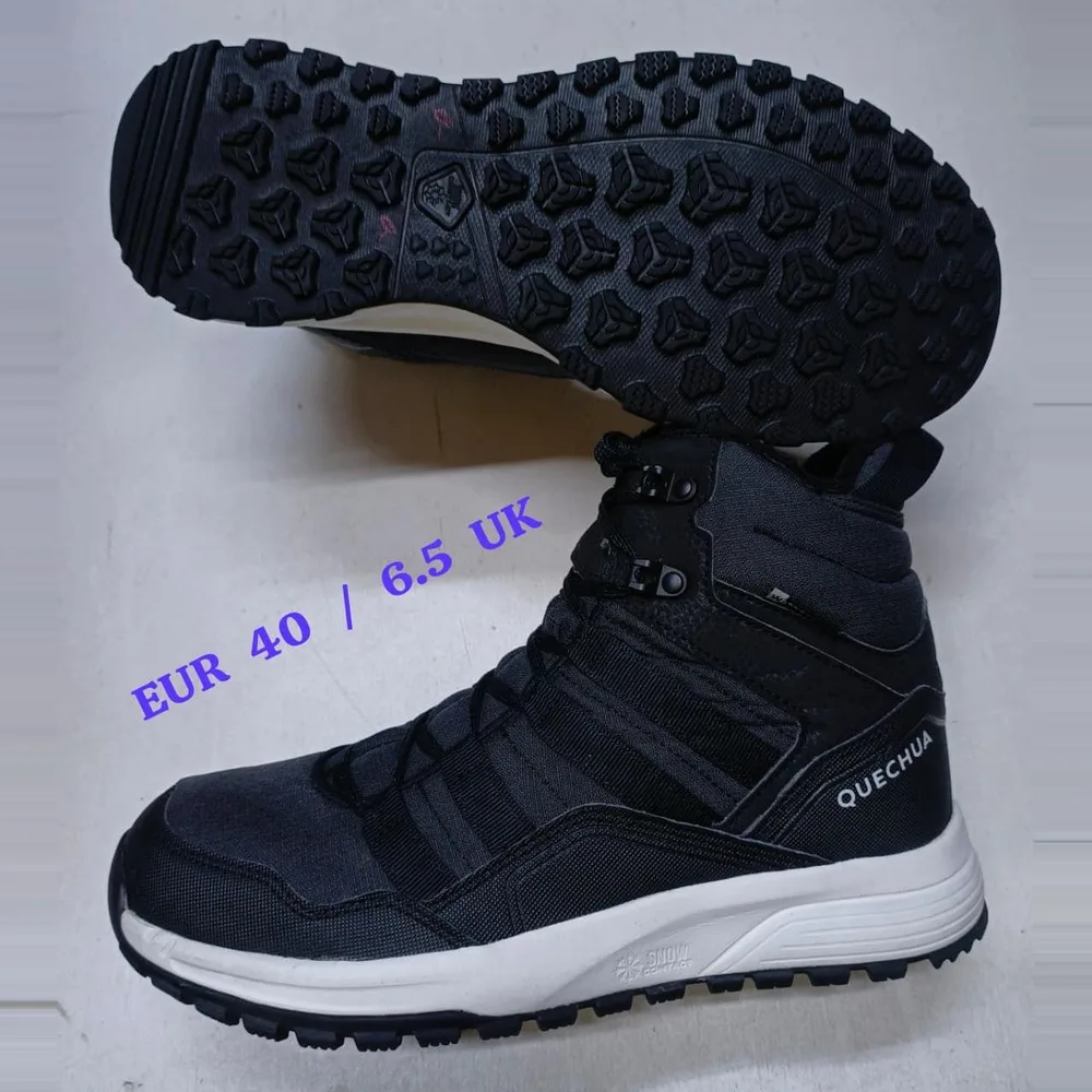 Quechua Quechua Black Mid — Black / White