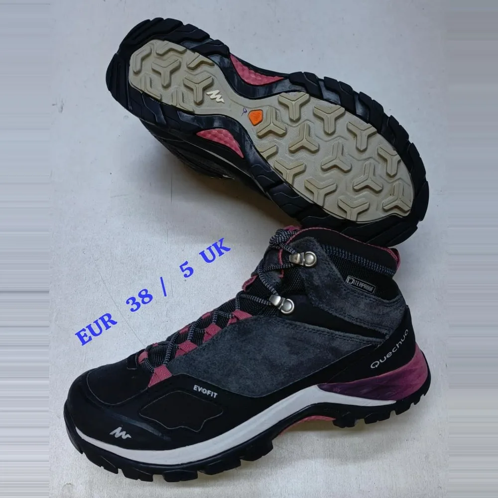 Quechua Quechua Black Pink Hiking Boot — Black / Pink