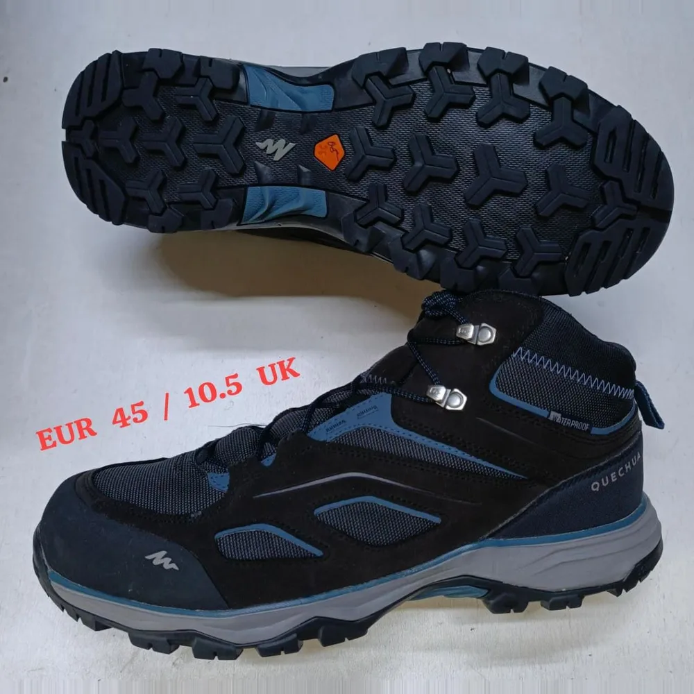 Quechua Quechua Navy Blue Hiking Boot — Navy / Blue / Grey