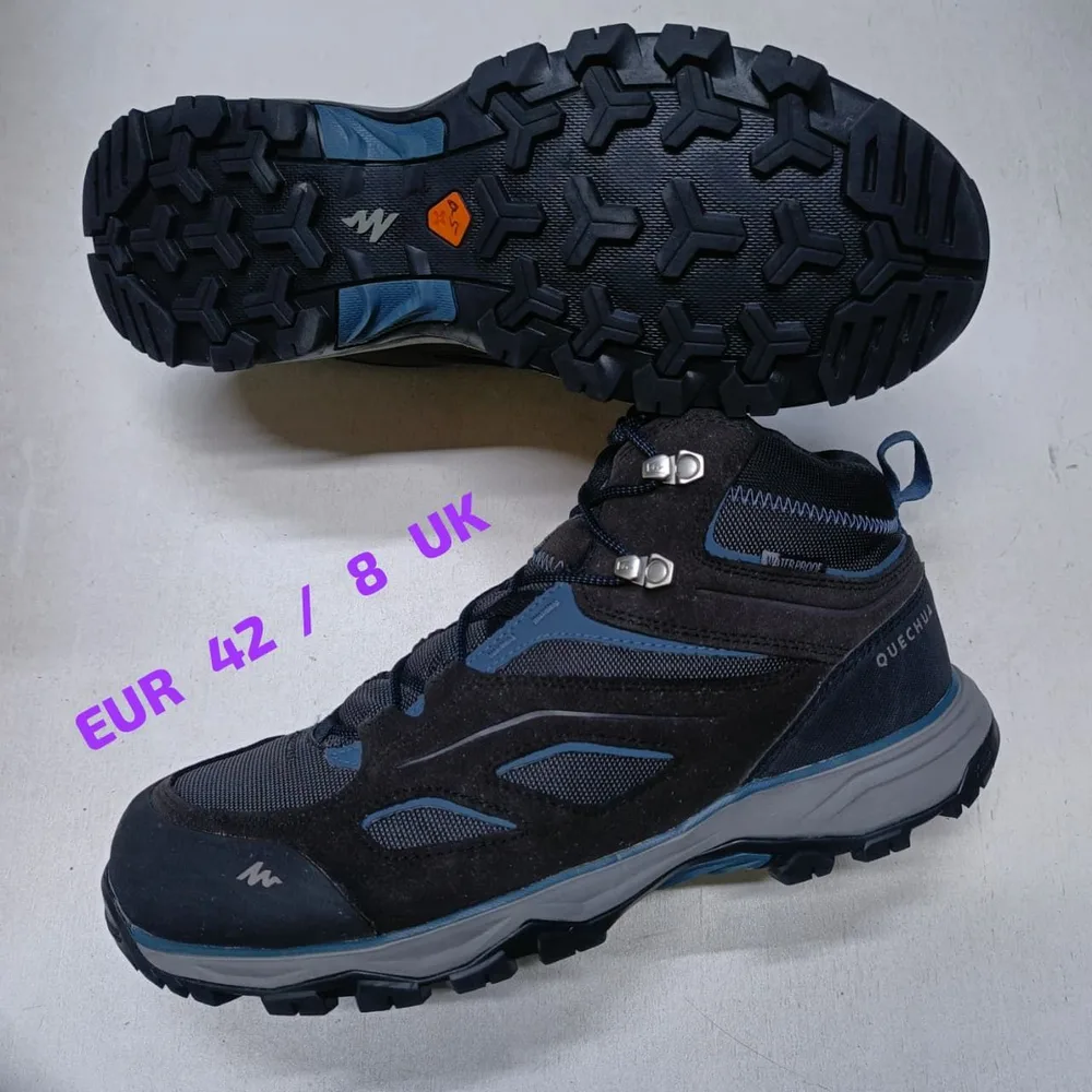 Quechua Quechua Navy Blue Waterproof Mid — Navy / Steel Blue