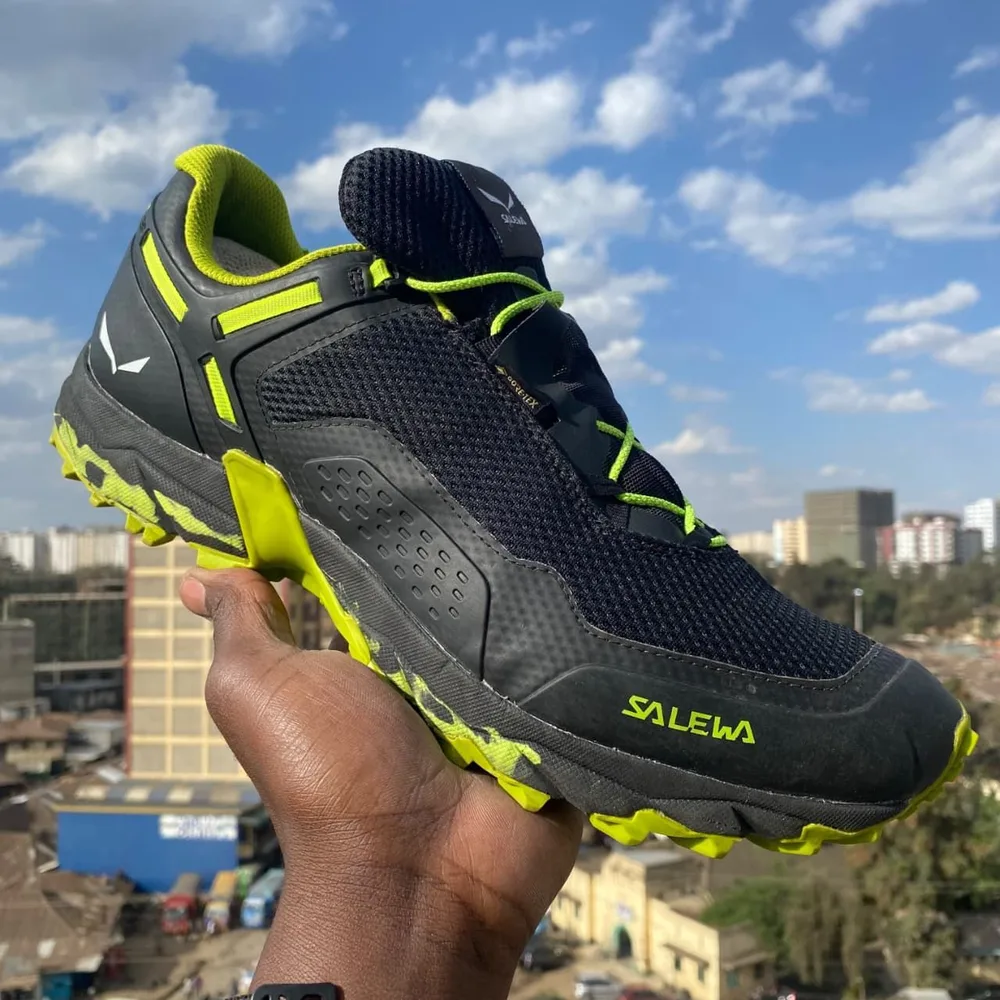Salewa Salewa Black Lime Trail Shoe — Black / Lime