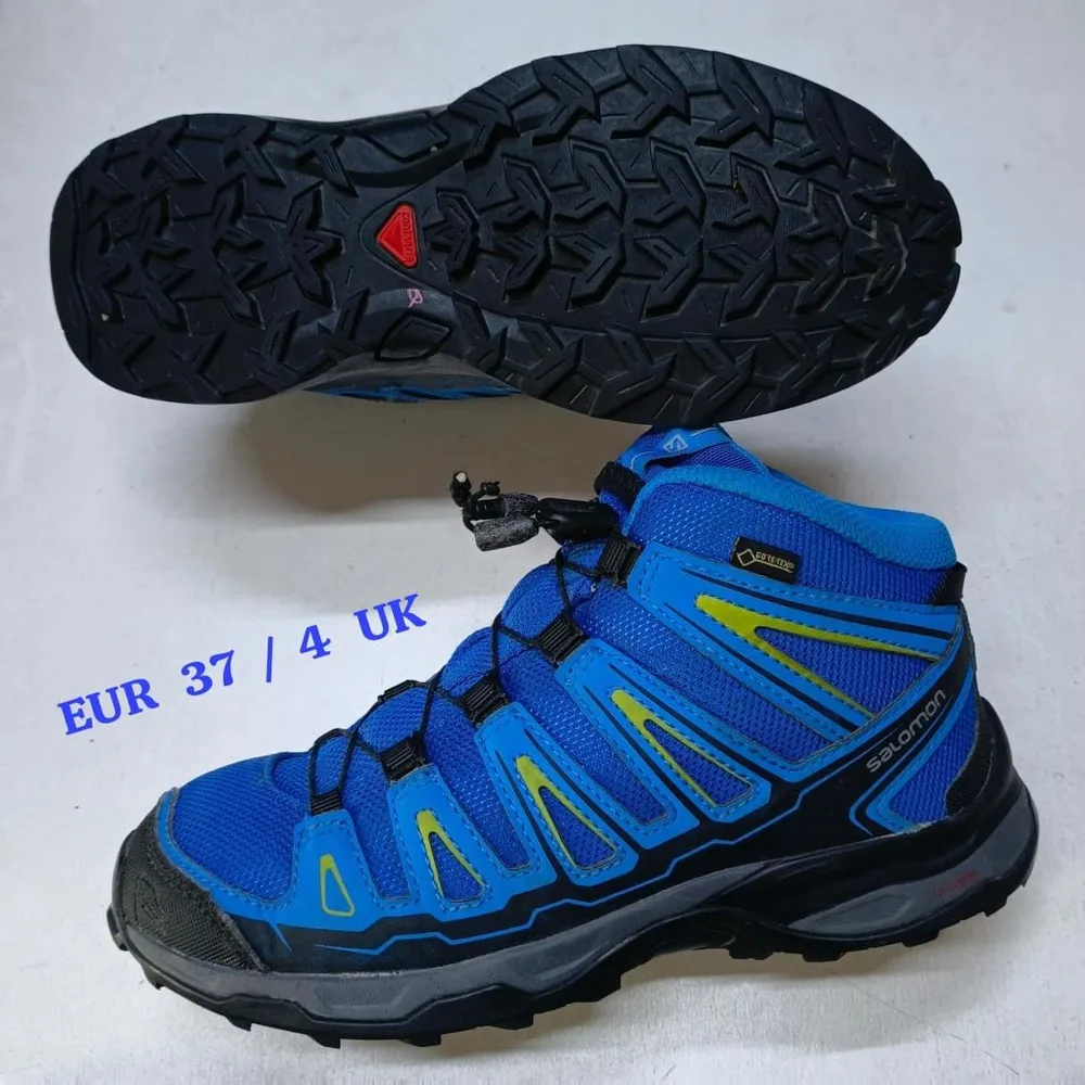Salomon Salomon Blue GTX Hiking Boot — Blue / Lime
