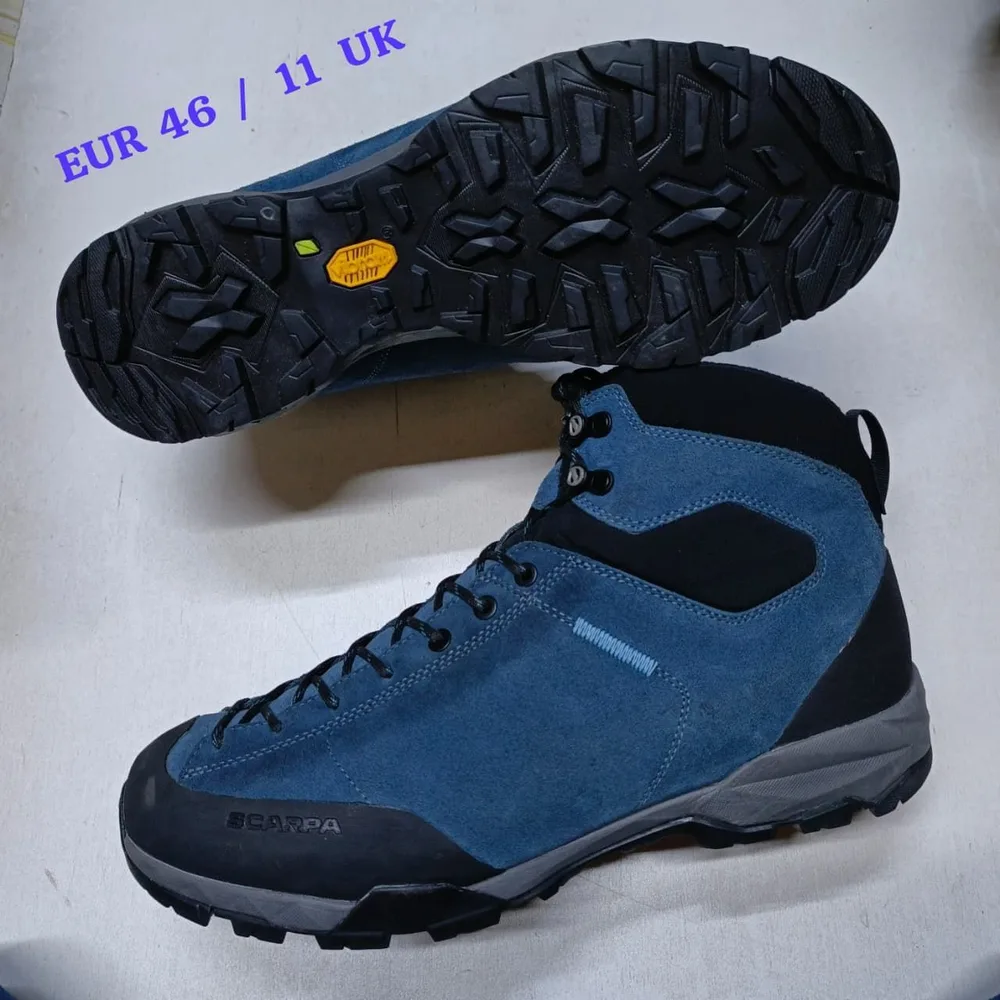 Scarpa Scarpa Blue Suede Hiking Boot — Blue / Black