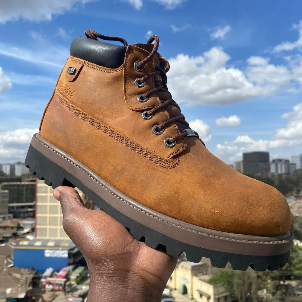 Skechers Brown Leather Boot