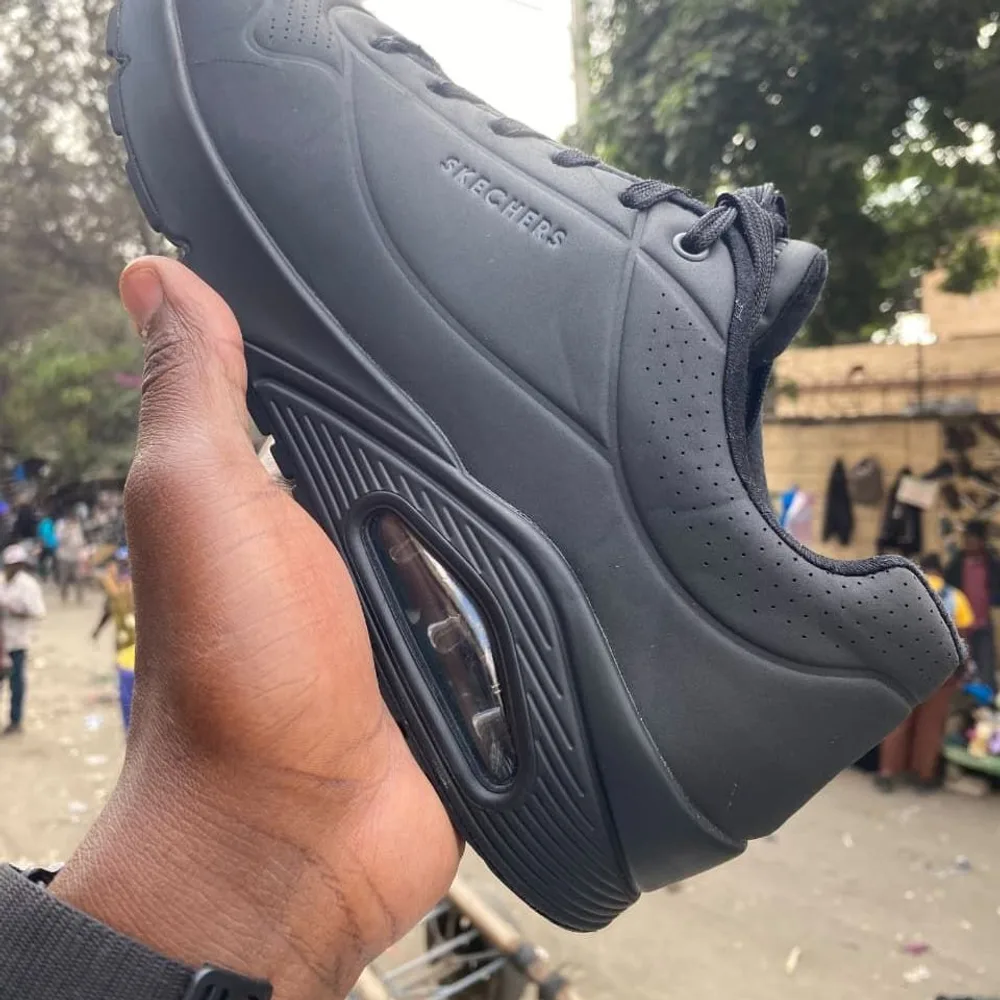 Skechers Skechers Charcoal Air Sneaker — Charcoal / Black