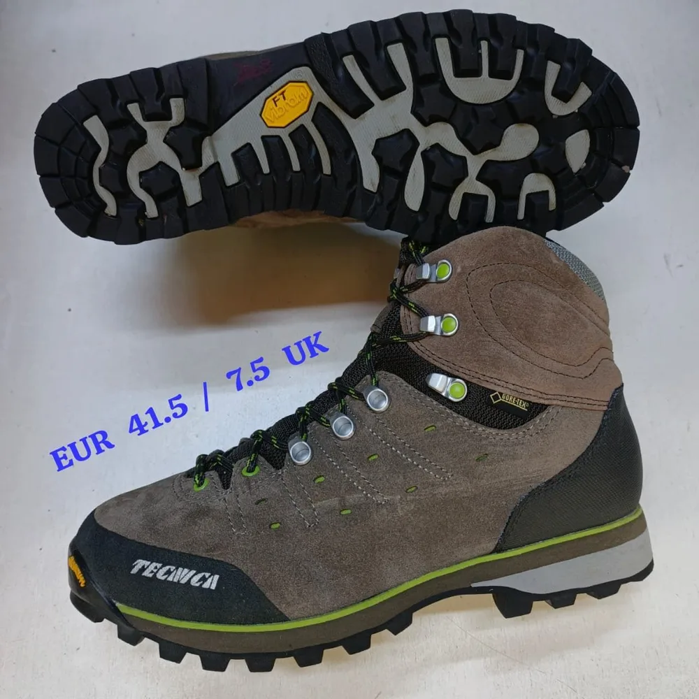 Tecnica Tecnica Brown Suede GTX Boot — Brown / Grey / Lime