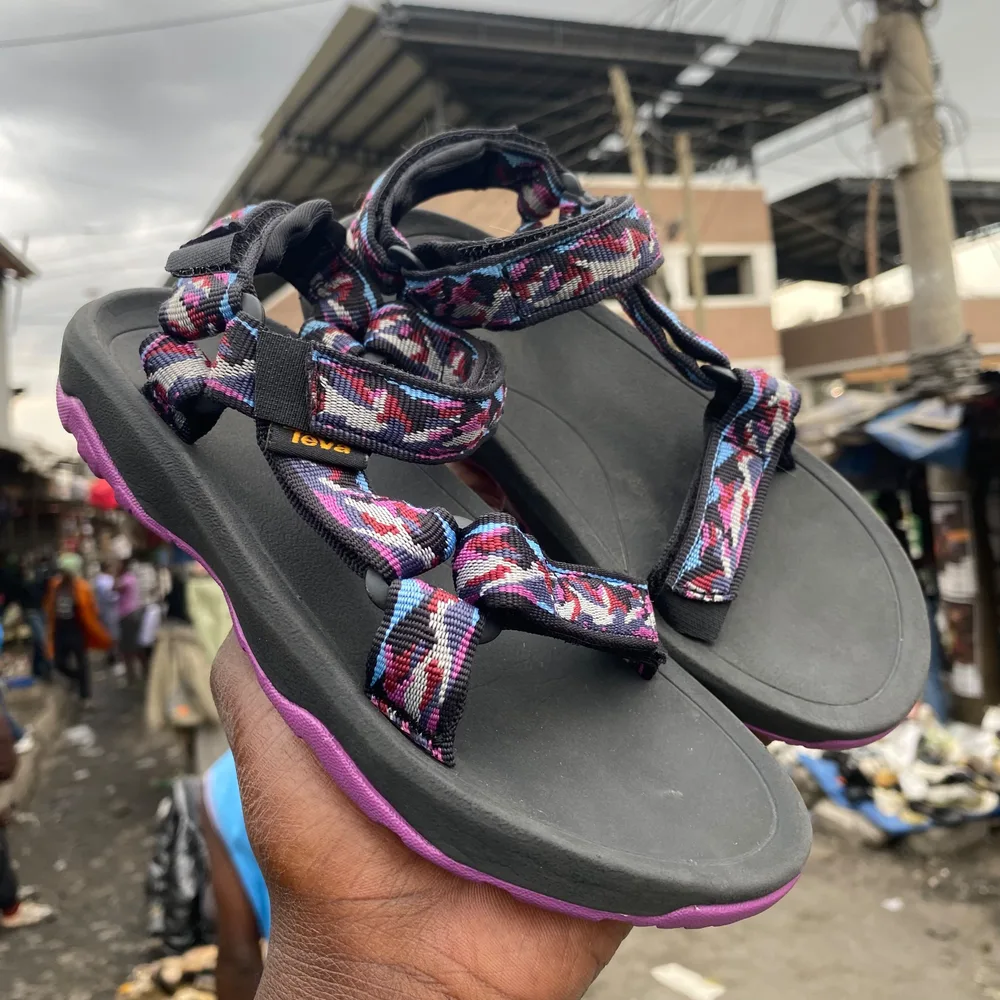 Teva Teva Kids Purple Pattern — Purple Pattern / Black