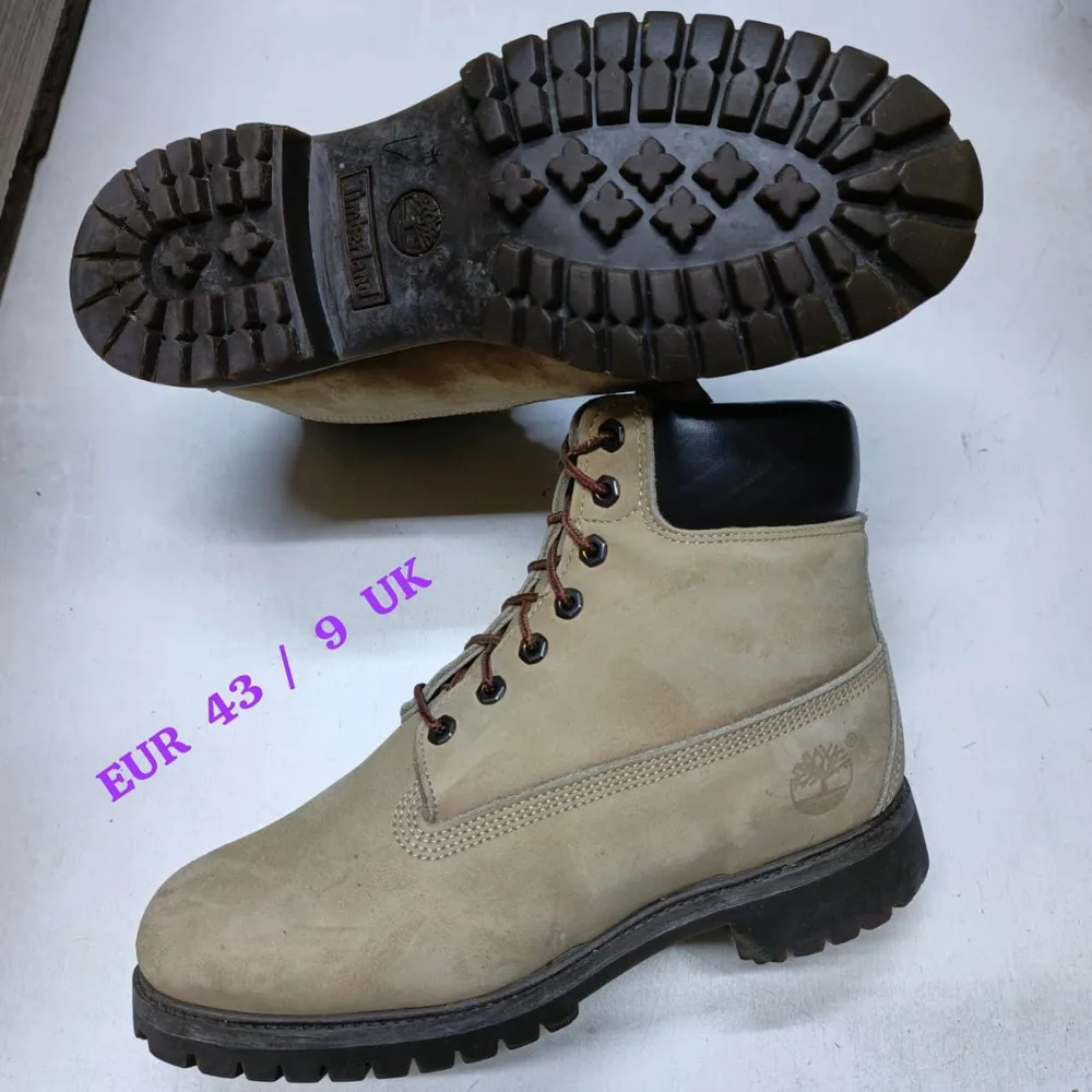 Timberland Timberland 6-Inch Sand — Sand / Black