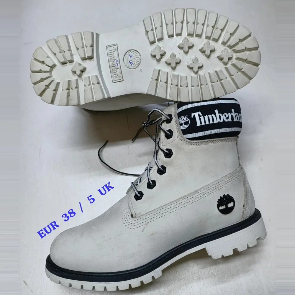 Timberland Timberland 6-Inch White — White / Black
