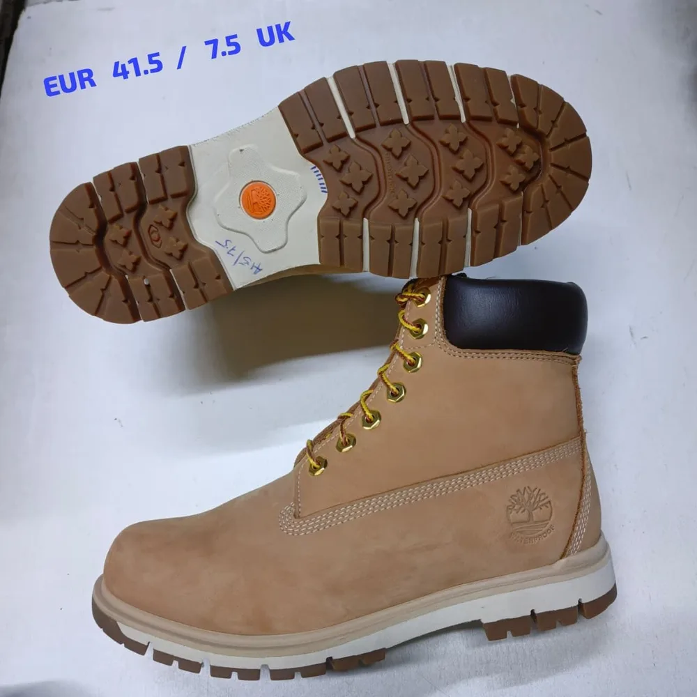 Timberland Timberland Wheat Nubuck Boot Cream Sole — Wheat / Dark Brown / Cream