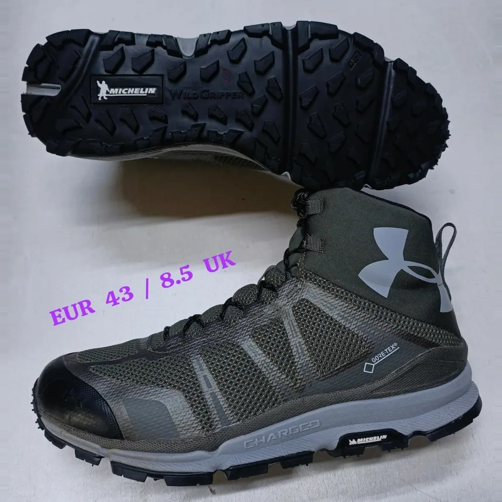 Under Armour Under Armour Grey GTX Hiking Boot — Grey / Black